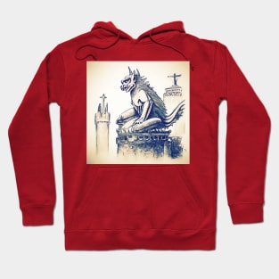 Gargoyle on the tower Hoodie